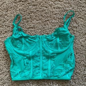 Green princess Polly corset top